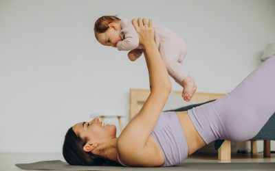 Mama -Yoga mit Baby